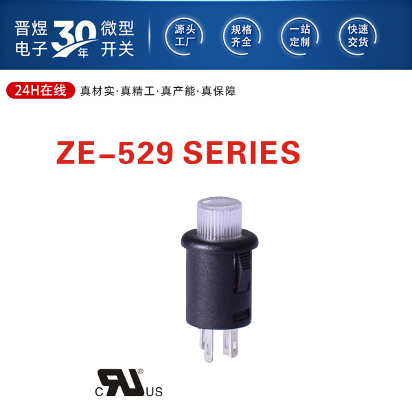 ZE-529系列 拉线开关复位弹簧作用
