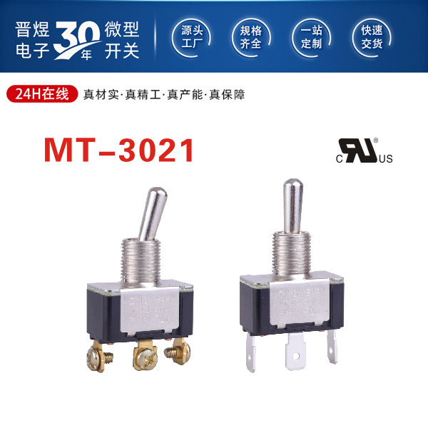 MT-3021 摇杆开关与按钮开关的区别