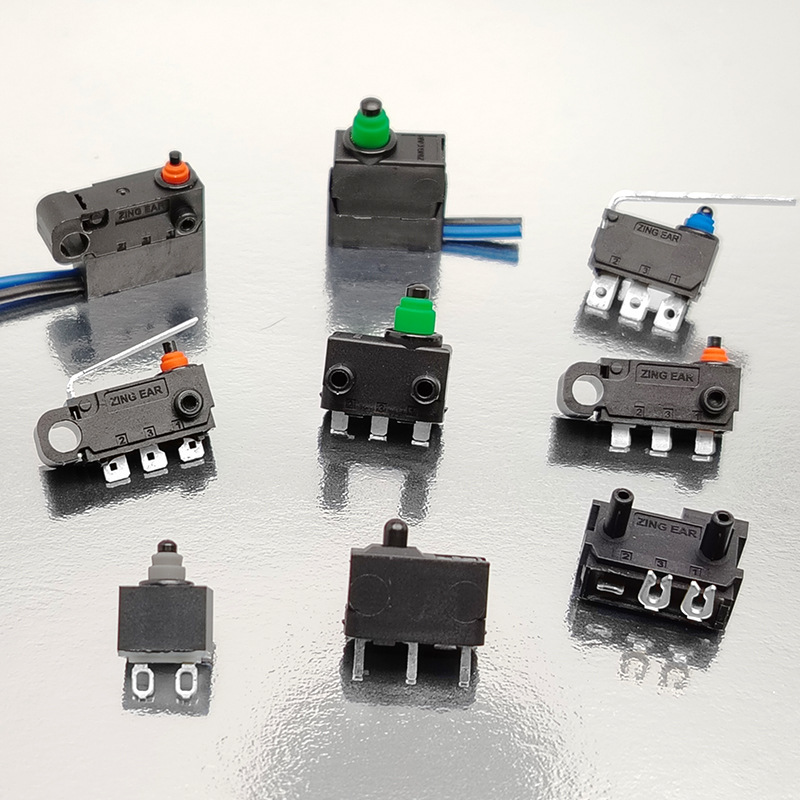 ZINGEAR新能源汽车充电枪充电桩微动开关晋煜厂家 放电枪微动开关